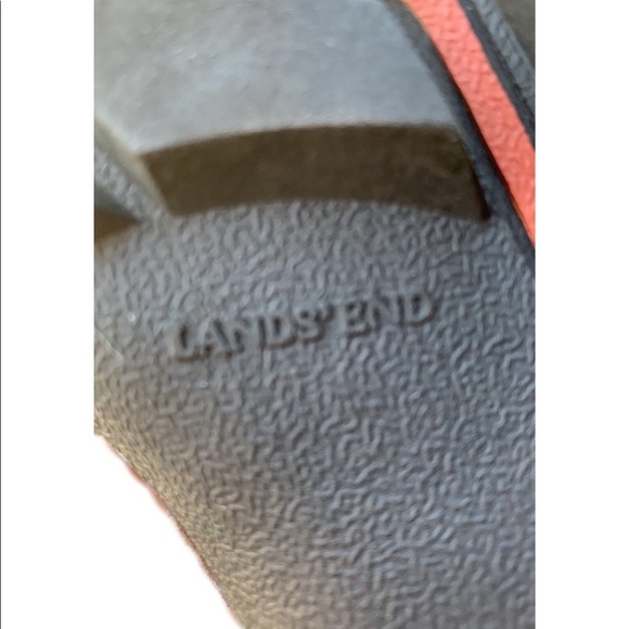 Lands End Men's All Weather Slip On Moccasin Brown Suede Size 8 - Picture 4 of 5